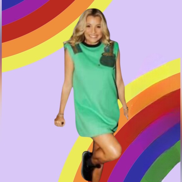 Queen of Sparkles Dresses & Skirts - Queen of Sparkles Pot of Gold Rainbow Sequin Ultra Mini Dress.